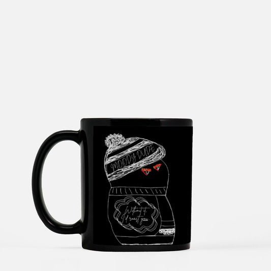 Black Coffee Mug 11oz - "Without it, I'd roast you..." - Fury Monster