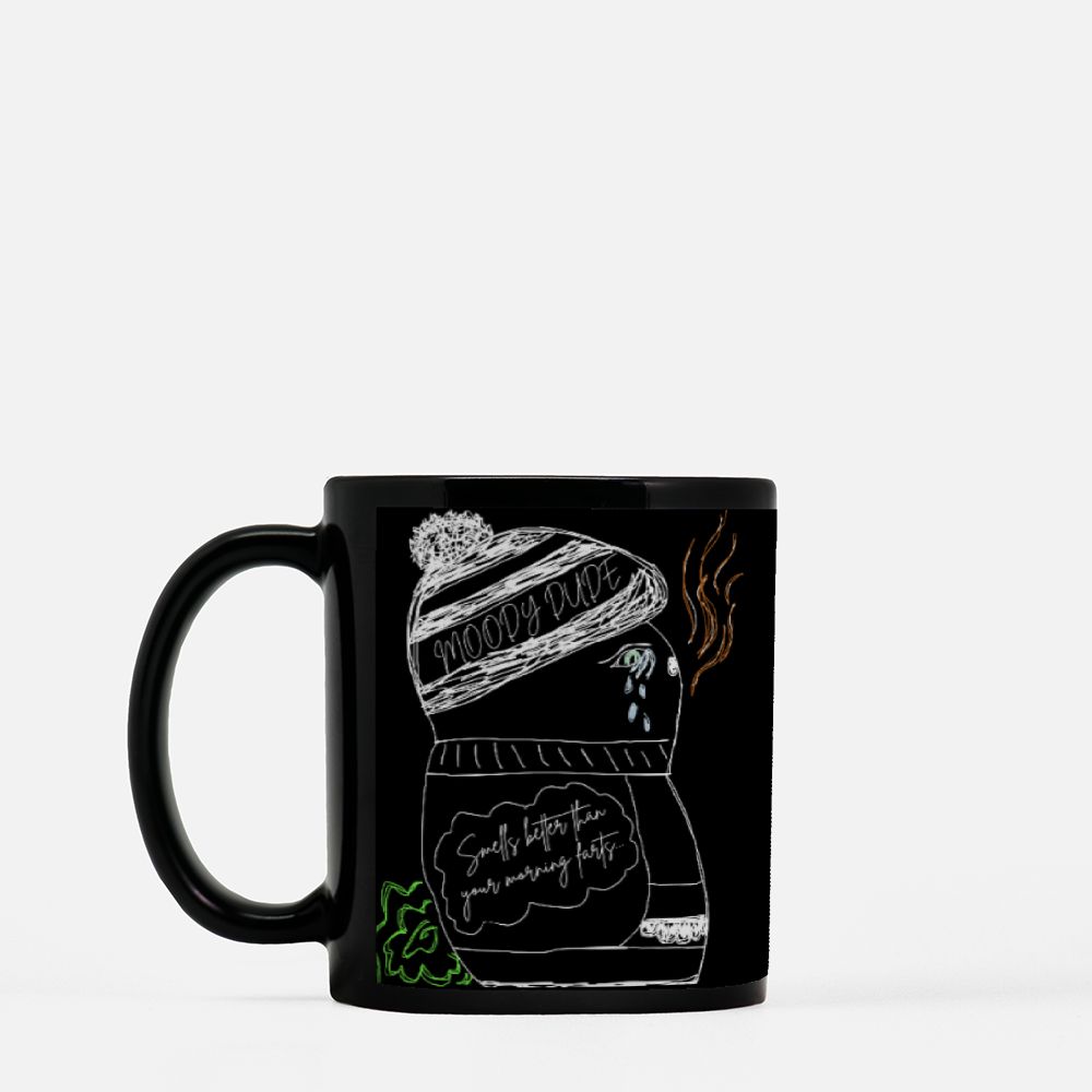 Black Coffee Mug 11oz - "Smells better than your morning farts." - Stank Monster